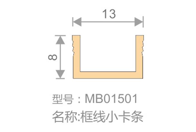 框線小卡條-MB01501-全屋整裝集成墻面效果圖